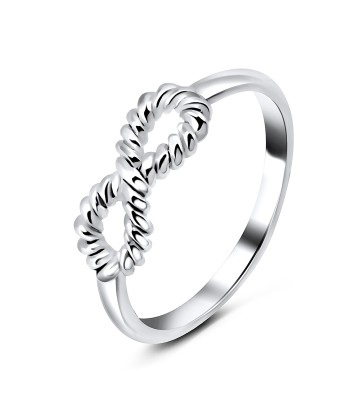 Twist Infinity Silver Ring NSR-415